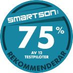 75 % av 12 testpiloter rekommenderar JAYS JAYS s-Go Mini Bluetooth Speaker